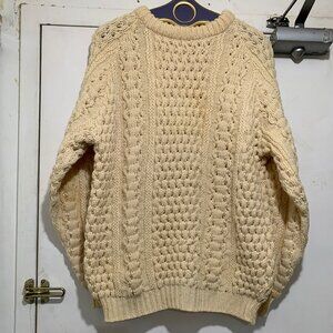 VINTAGE JOHN MOLLOY KNITTED WOOL SWEATER SIZE XL